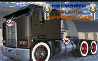 Kenworth Trucks Differences game cover
