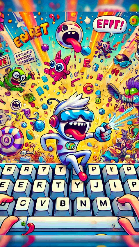 Key Rush - Typing Saga