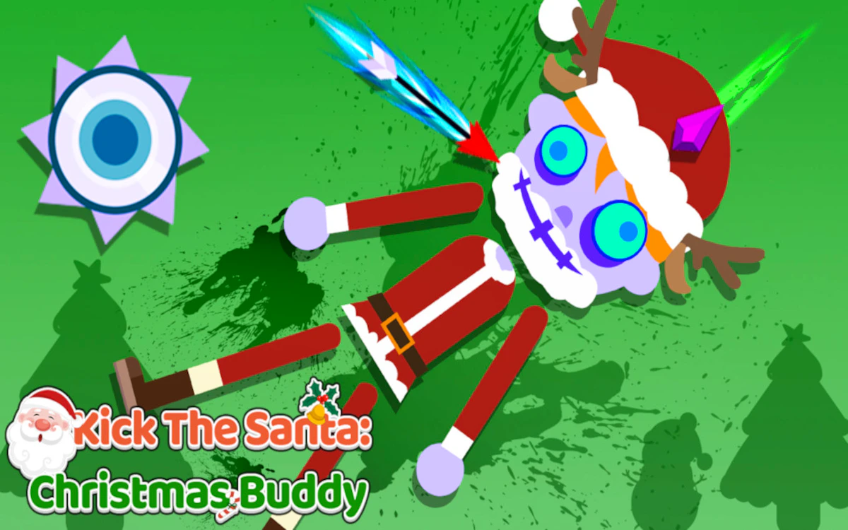 Play Kick The Santa Christmas Buddy — free online Casual game