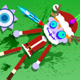 Kick The Santa Christmas Buddy