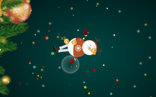 Kick The Snowman Xmas game cover