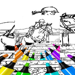Kid Jumping Coloring Online junior Games on taptohit.com