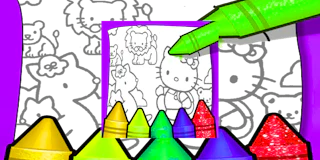 Kid Learning Coloring Pages thumbnail
