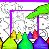Kid Learning Coloring Pages