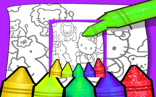 Kid Learning Coloring Pages game cover