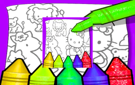 Kid Learning Coloring Pages