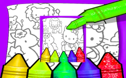 Kid Learning Coloring Pages