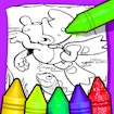 Kid Mermaids Coloring banner