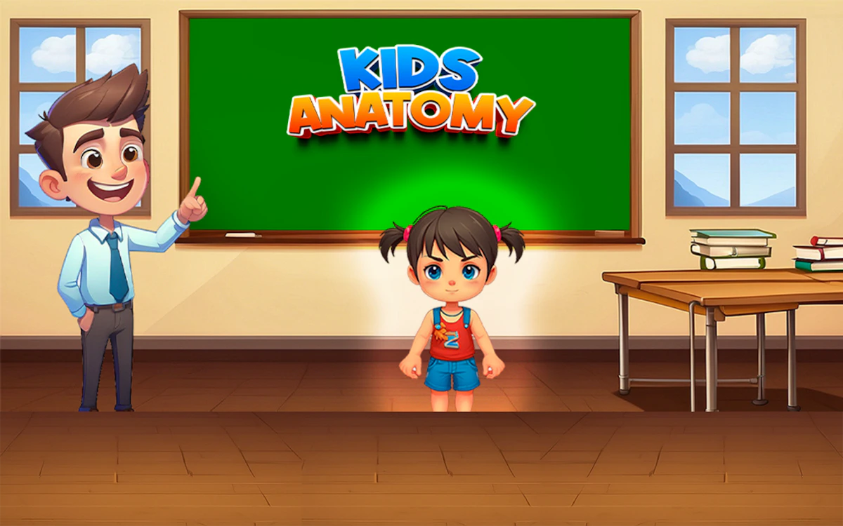 Play Kids Anatomy — free online Educational game