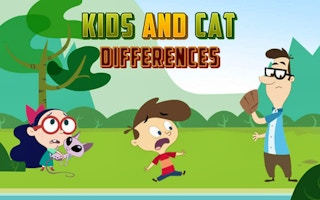 Kids And Cat Differences game cover