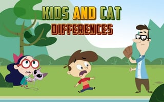 Kids And Cat Differences game cover