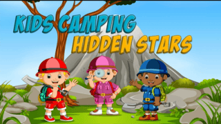Kids Camping Hidden Stars