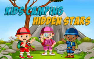 Kids Camping Hidden Stars