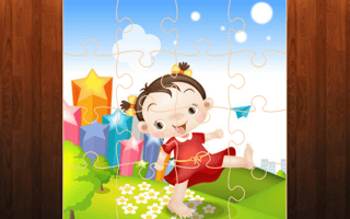 Kids Cartoon Jigsaw Puzzles game cover