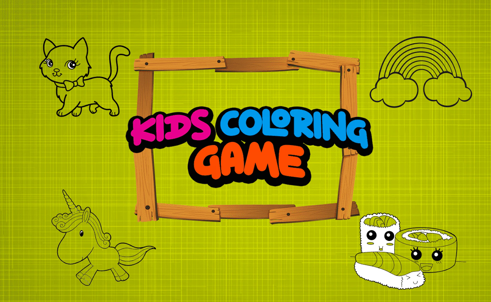 Kids Coloring Game — free online casual game on Glaze Games