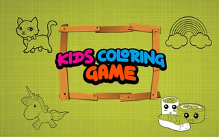 Kids Coloring Game game cover