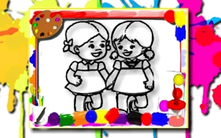 Kids Coloring Time game cover