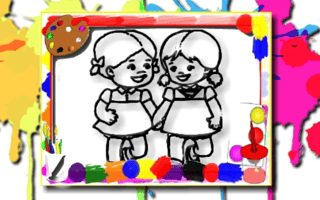Kids Coloring Time game cover