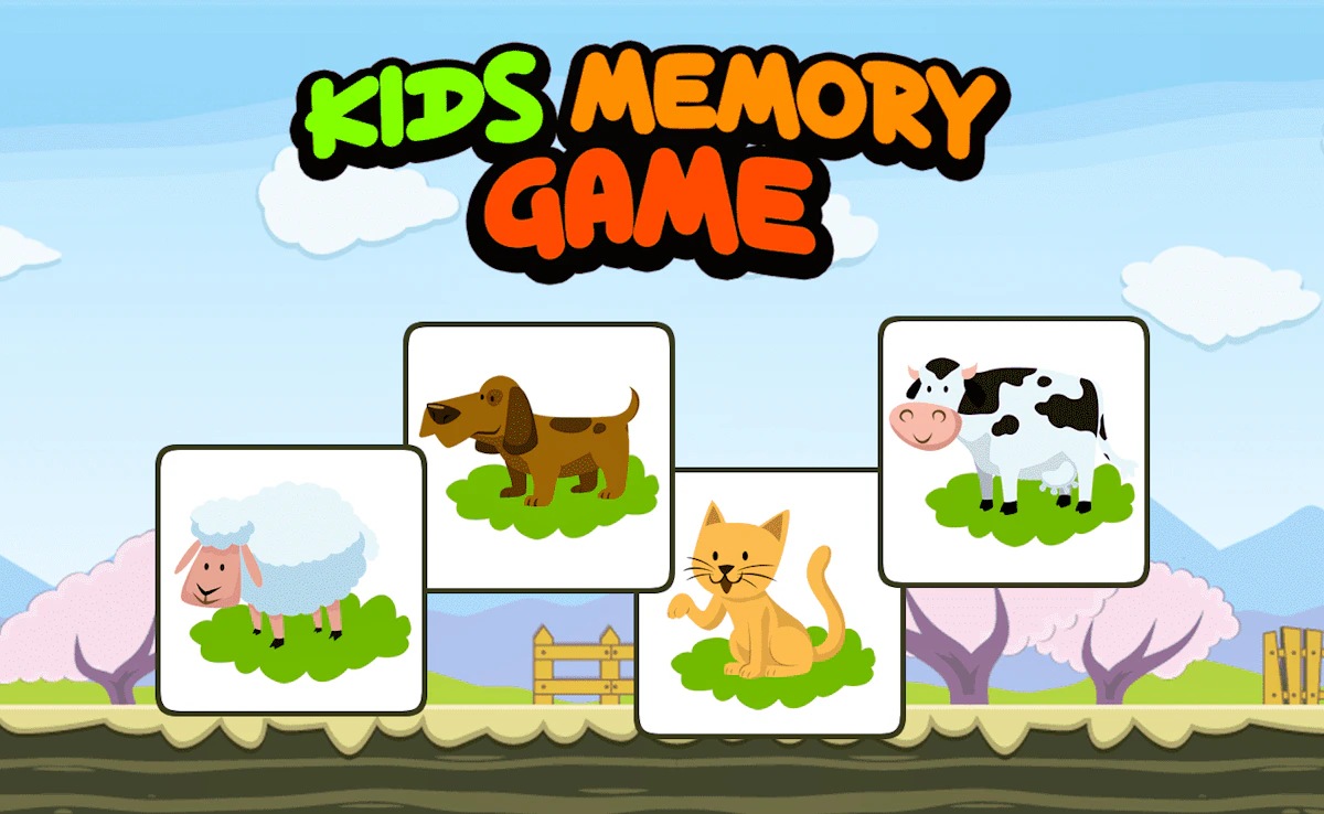 Play Kids Memory Game — free online Kids game