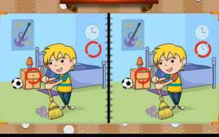 Kids Room Spot The Differences game cover