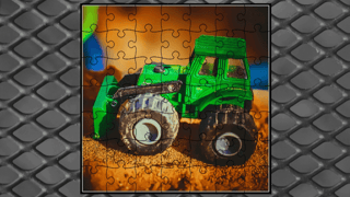 Kids Tractors Puzzle game cover