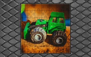 Kids Tractors Puzzle game cover