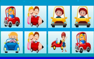 Kids Vehicles Memory game cover