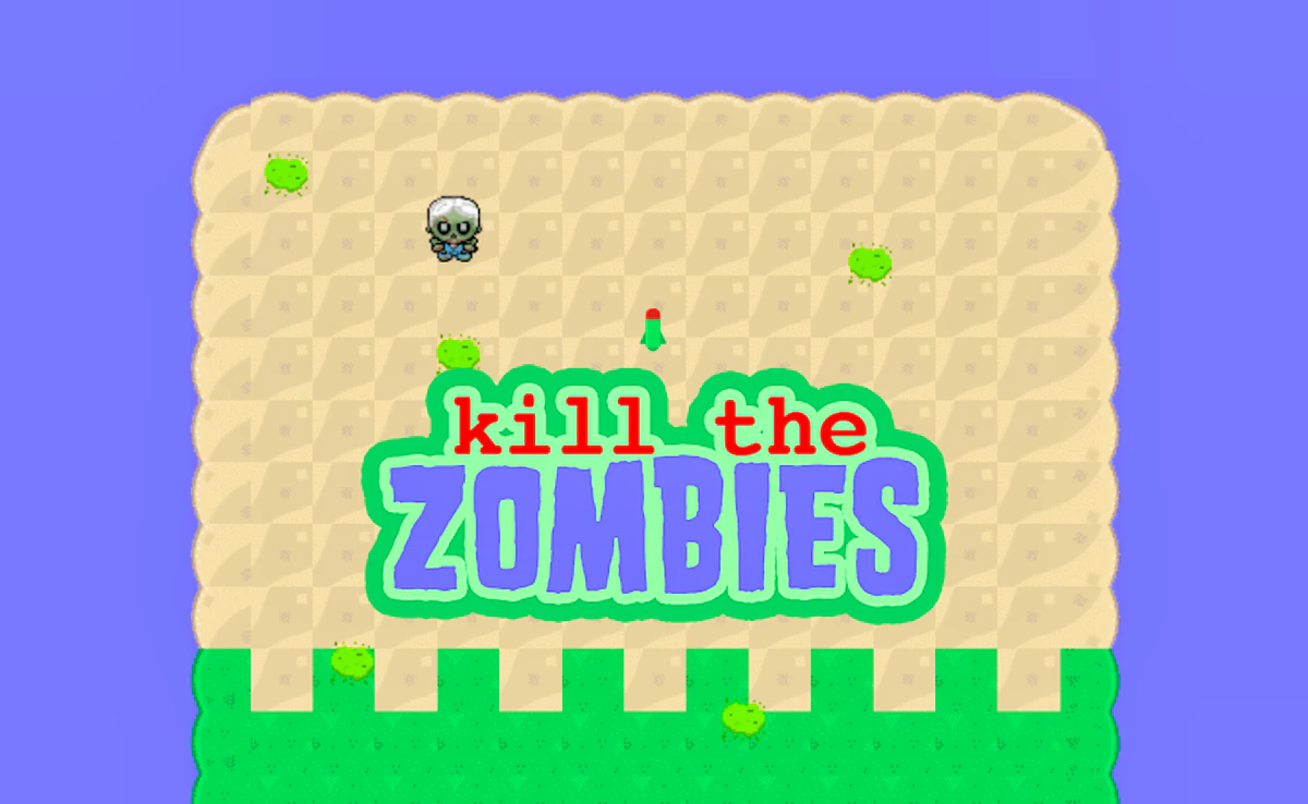 Play Kill the zombies — free online Pixel game