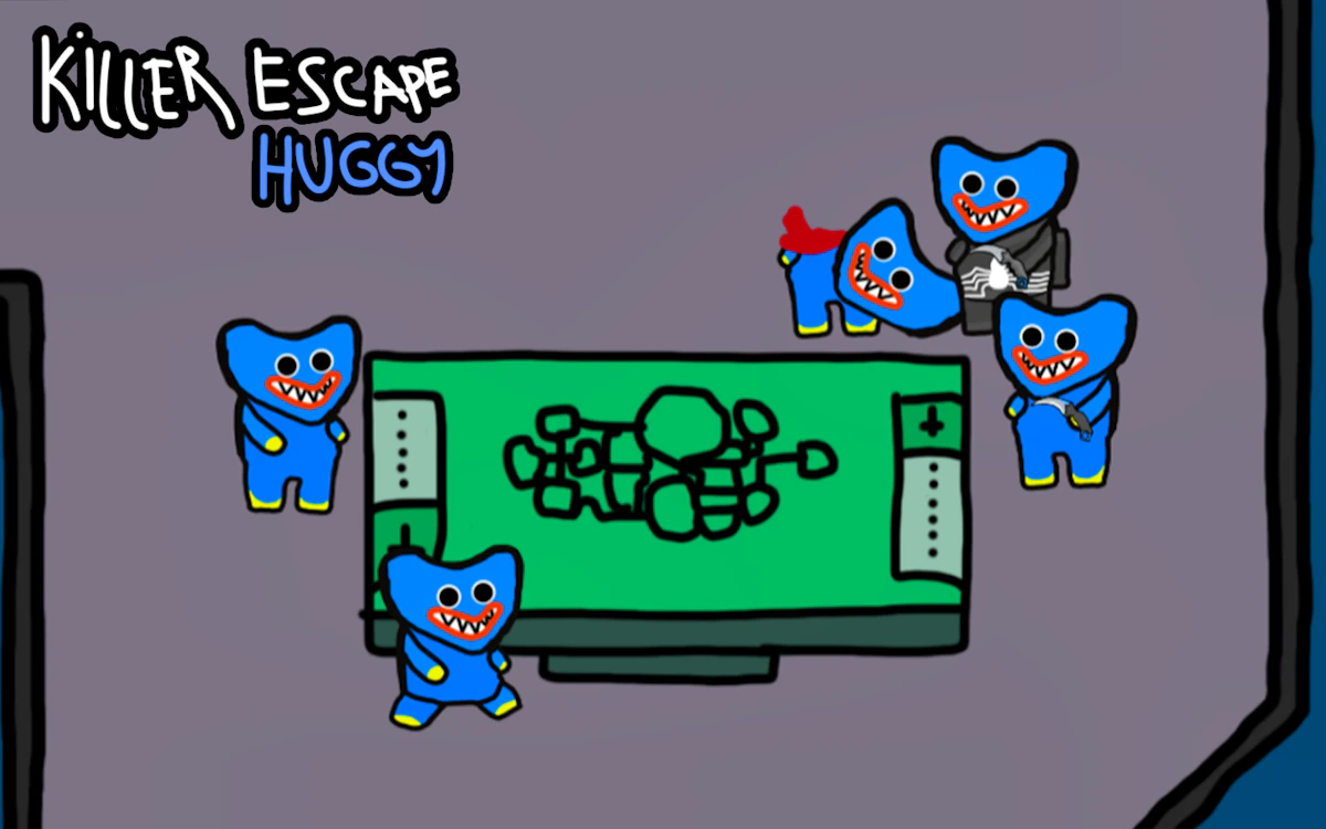 Play Killer Escape Huggy — free online Action game