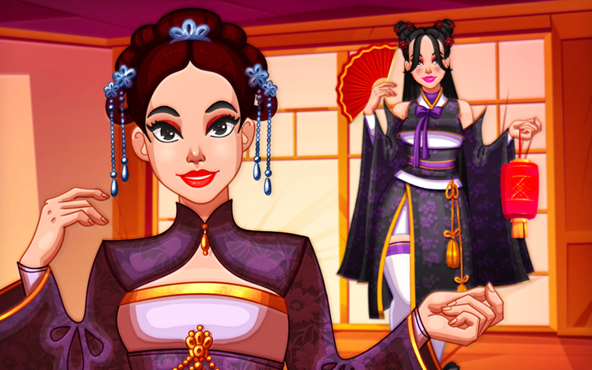 Play Kimono Fashion — free online Games For Girls game