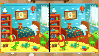 Kindergarten Spot The Difference game cover