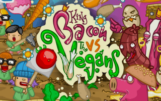 King Bacon Vs The Vegans game cover