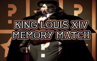 King Louis Xiv Memory Match game cover