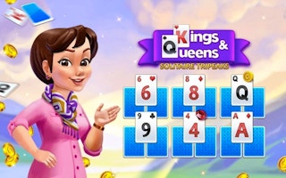 Kings & Queens Solitaire Tripeaks game cover