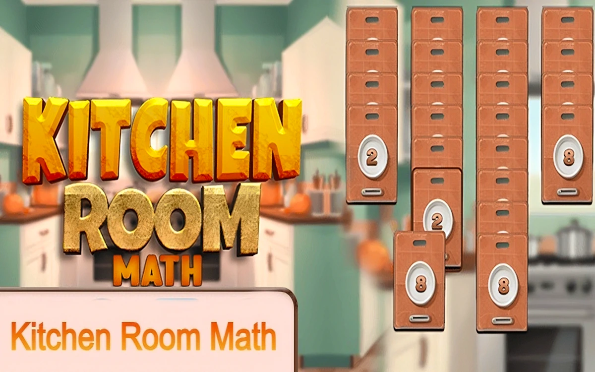 Play Kitchen Room Math — free online 2048 game