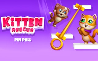 Kitten Rescue - Pin Pull game cover