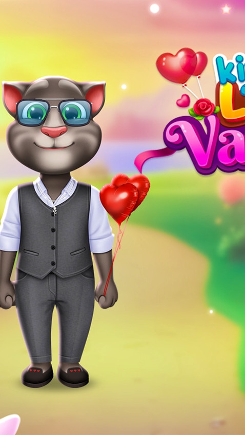 Kitty Couple Lovely Valentine