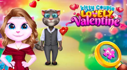Kitty Couple Lovely Valentine