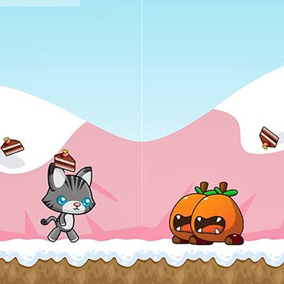 Kitty Endless Run By Gamepix