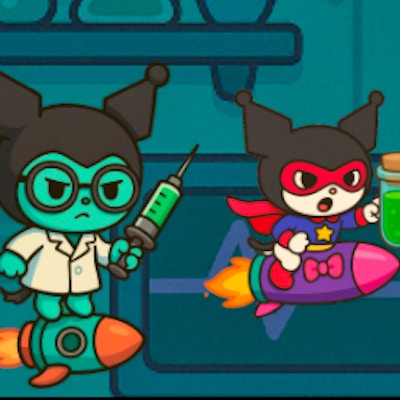 Kitty Kuro Lab Escape By Gamepix