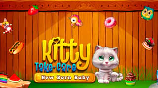 Kitty Take Care New Born Baby