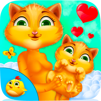 Kitty Take Care New Born Baby By Gamepix