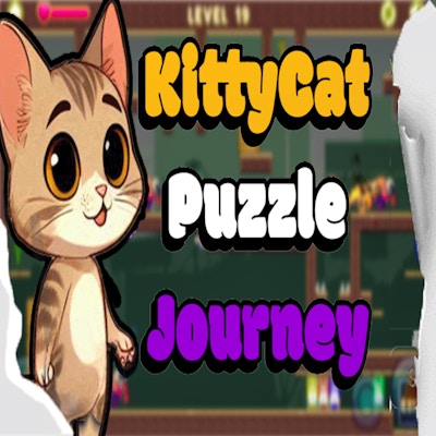 KittyCat Puzzle Journey By Gamepix