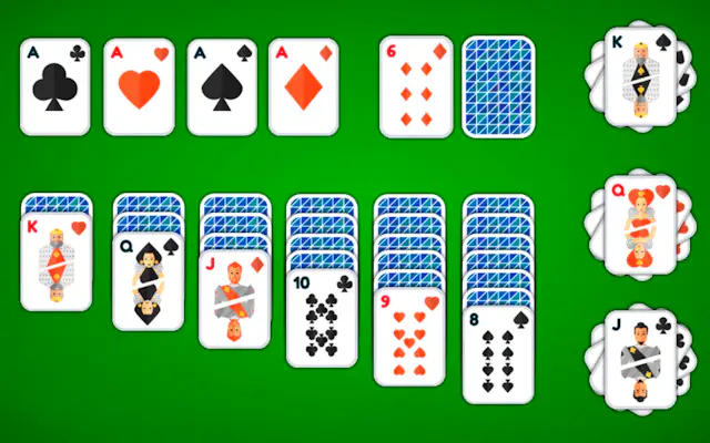 Klondike Solitaire 4 Suits