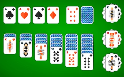 Klondike Solitaire 4 Suits game