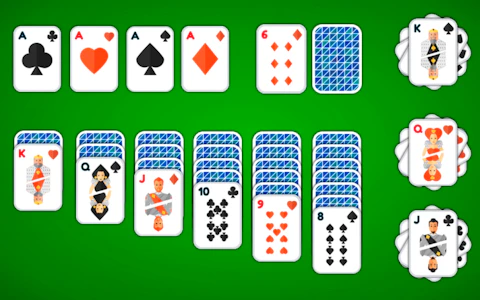 Klondike Solitaire 4 Suits game thumbnail