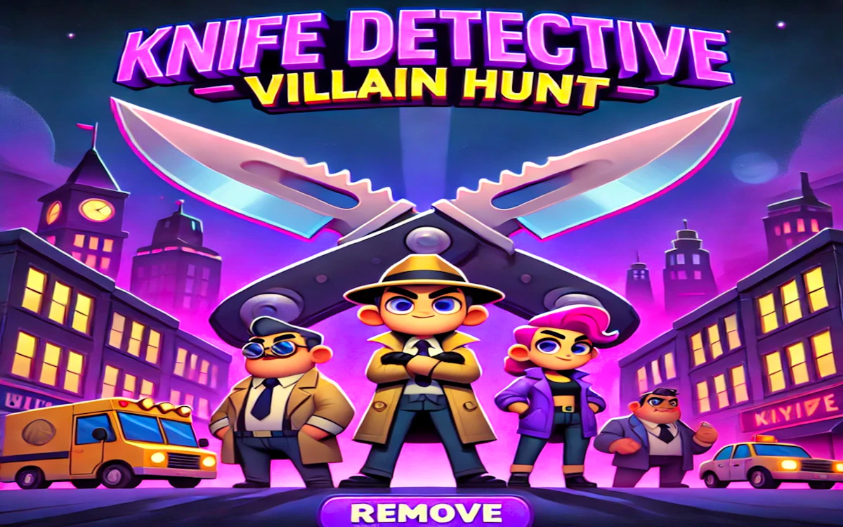 Play Knife Detective - Villain Hunt — free online Drawing game