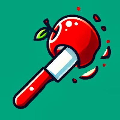 Knifes Vs Apples By Gamepix