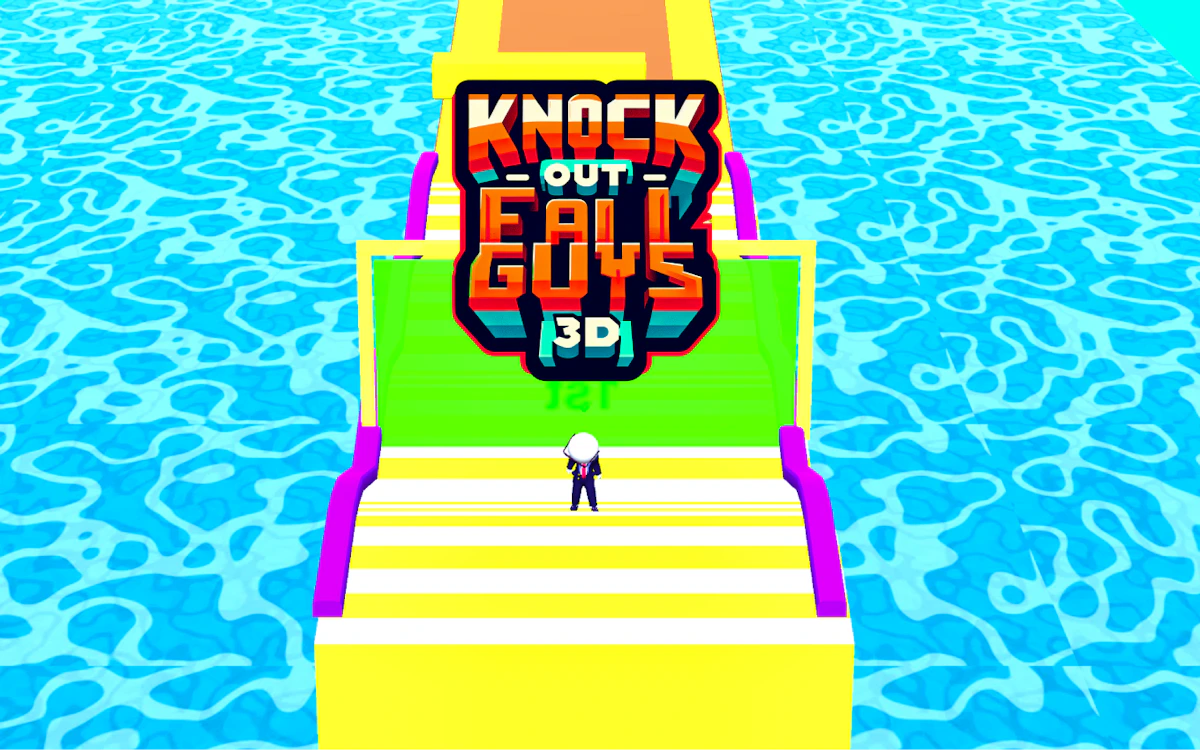 Play Knock Out Fall Guys 3D — free online Casual game