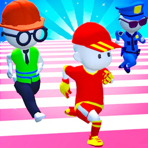 Knock Out Fall Guys 3D Thumbnail